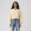 Levi Ladies Vintage V-neck Rutabaga Garmet Dye Sweatshirt