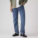 Levi Men's 505 Regular Fit Medium Stonewash Denim Jeans