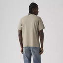 Levi Men's Essential Pocket Tee Garmet Dye Vintage Khaki/Grey