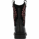 Muck Youth Black/Red Stitch Chore Western Boot