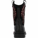 Muck Youth Black/Red Stitch Chore Western Boot