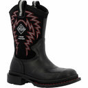 Muck Youth Black/Red Stitch Chore Western Boot