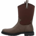 Muck Mens Dark Brown Chore Western 12 Pull On Boot