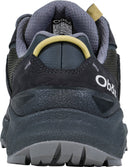 Oboz Mens Black Sea Cottonwood Low B-Dry Shoe