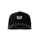 Melin Hydro Odysea Stacked Black Hat
