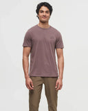 Ten Tree Mens Elkwood/Meteorite Black Mountain Crest Tshirt