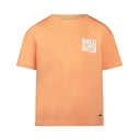 No Way Monday Girls Faded Orange Tshirt