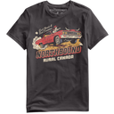 Northbound Supply Co Back Roads & Bad Decisions Charcoal Tshirt
