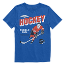 Northbound Supply Co Boys Trading Cards Royal Blue Tshirt