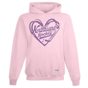 Northbound Supply Co Girls Hockey Heart Hoodie