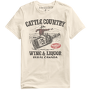 Northbound Supply Co Men's Cattle Country Natural Tshirt