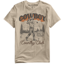Northbound Supply Co Men's Cowboy Country Club Sand Tshirt