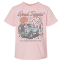 Northbound Supply Girls Road Trippn' Pink Tshirt