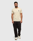 Ten Tree Men's Have You Seen Him Warm Oak Heather/Midnight Blue Tshirt