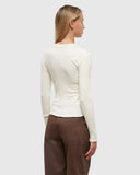 Ten Tree Ladies Newell Undyed Longsleeve