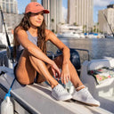 OluKai Ladies Kahakai Bright White Bright White Sneaker