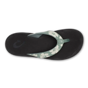 OluKai Ladies 'Ohana Silver Pine Pua Sandal