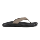 OluKai Ladies 'Ohana Warm Taupe Black Sandal