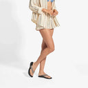 OluKai Ladies 'Ohana Warm Taupe Black Sandal