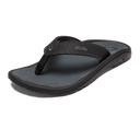 OluKai Men's 'Ohana Black Dark Shadow Sandal