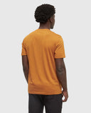 Ten Tree Men's Baker Burnt Caramel Henley Tshirt