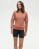 Ten Tree Ladies Clay Tile Elm Crew Sweater