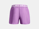 Under Armour Girls Provence Purple Play Up Shorts