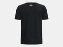 Under Armour Boys Black Box Logo Camo SS Tshirt