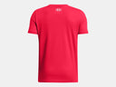 Under Armour Boys Red/White Athletic SS Tshirt
