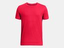 Under Armour Boys Red/White Athletic SS Tshirt