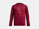 Under Armour Boys Cardinal Armourfleece Mega Logo Hoodie