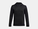 Under Armour Boys Black Armour Fleece Embossed Hoodie