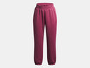 Under Armour Girls Fushia Dusk Armour Fleece Relaxed Jogger