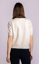 Pink Martini Ladies Beige Daisy Belle Sweater