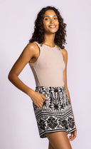 Pink Martini Ladies Beige Danika Tank Top