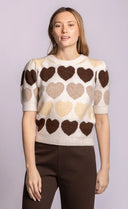 Pink Martini Ladies Beige Moyo Sweater