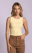 Pink Martini Ladies Yellow Danika Tank Top