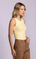 Pink Martini Ladies Yellow Danika Tank Top