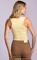 Pink Martini Ladies Yellow Danika Tank Top