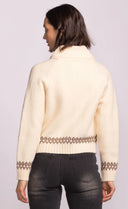 Pink Martini Ladies Beige Capella Sweater