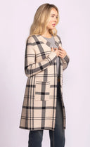 Pink Martini Ladies Beige Harmon Cardigan