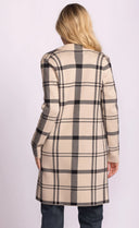 Pink Martini Ladies Beige Harmon Cardigan