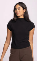 Pink Martini Ladies Black Nicolas Top