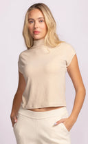 Pink Martini Ladies Beige Nicolas Top