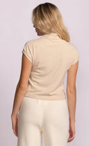 Pink Martini Ladies Beige Nicolas Top