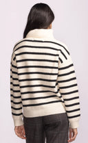 Pink Martini Ladies White Corsica Sweater