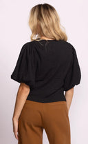 Pink Martini Ladies Black Lita Top