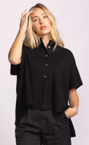 Pink Martini Ladies Black Melrose Sweater