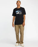 RCVA Men's Balance Box Black Tshirt