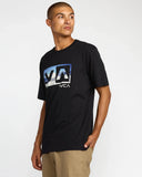 RCVA Men's Balance Box Black Tshirt